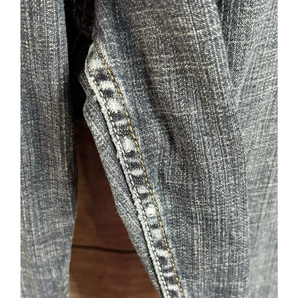 Riders By Lee Jeans Women's Size 14P Blue Cotton Blend Flared 26 1/2 inseam - Picture 2 of 11